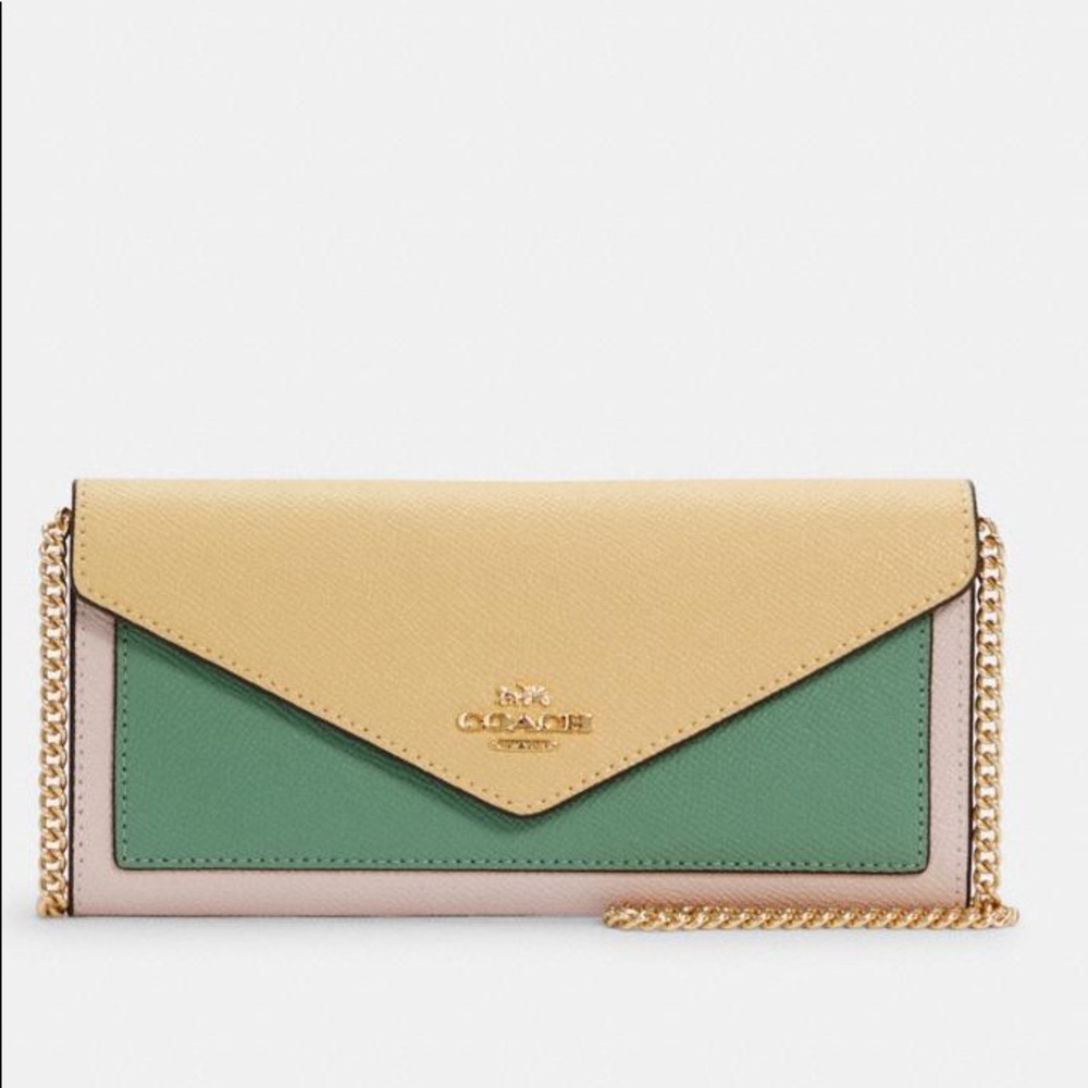 NWT Coach Slim Envelope Wallet
